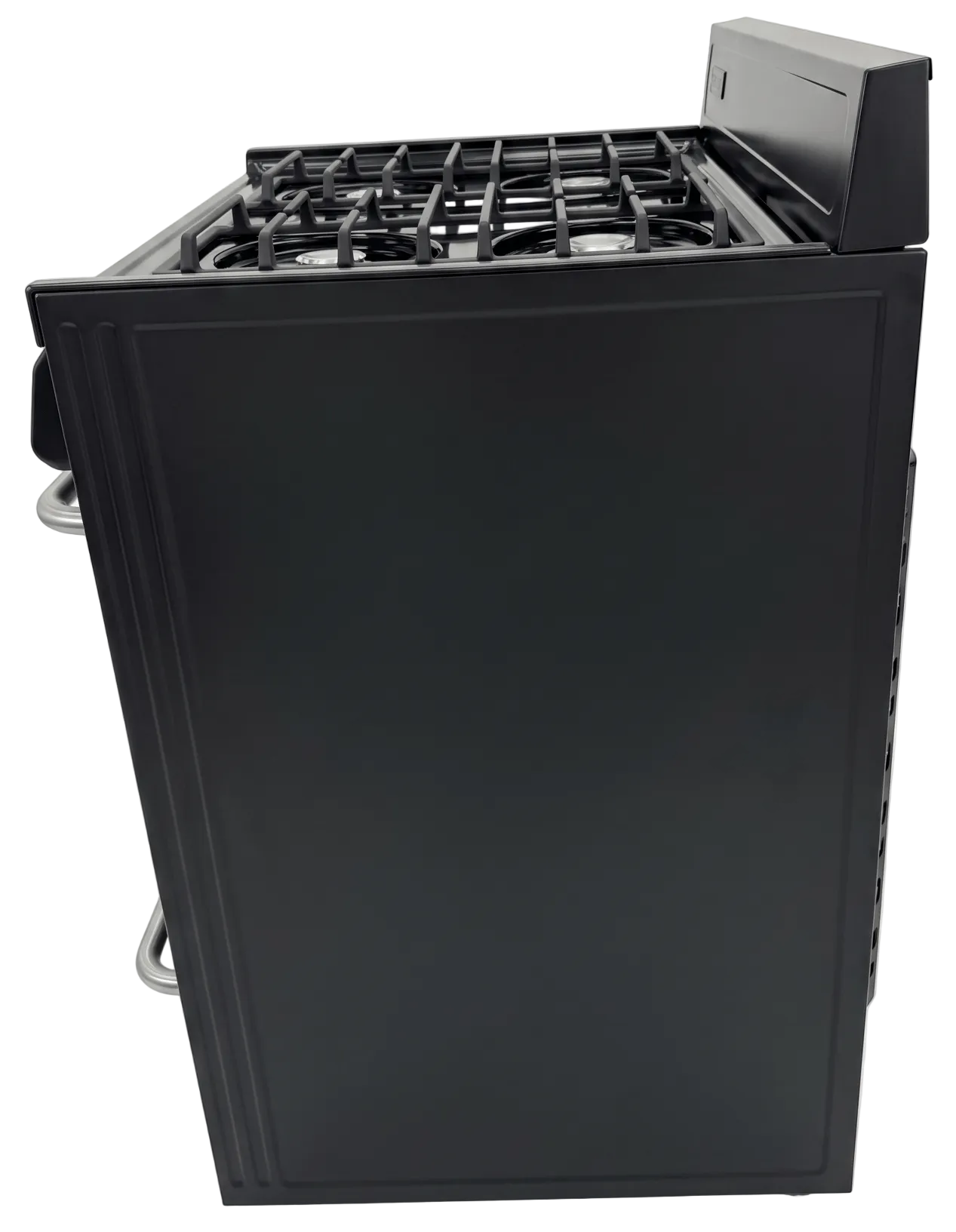 Kodiak Propane Range /Stove Kodiak 30" Propane Range Battery Ignition w/ Cast Iron Grates - Black w/Stainless Steel
