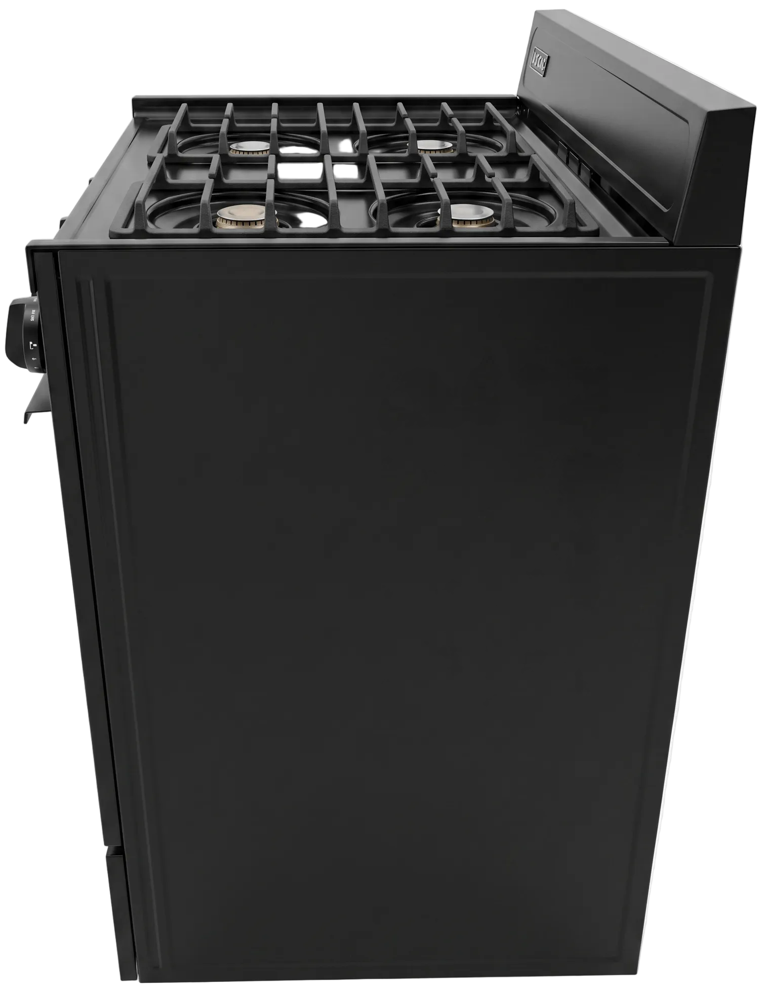 Kodiak Propane Range /Stove Kodiak 30" Propane Range (Black) Battery Ignition with Cast Iron Grates