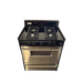 Kodiak Propane Range /Stove Kodiak 30" Propane Range Black w/Stainless Steel Battery Ignition w/ Cast Iron Grates
