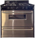 Kodiak Propane Range /Stove Kodiak 30" Propane Range Black w/Stainless Steel Battery Ignition w/ Cast Iron Grates