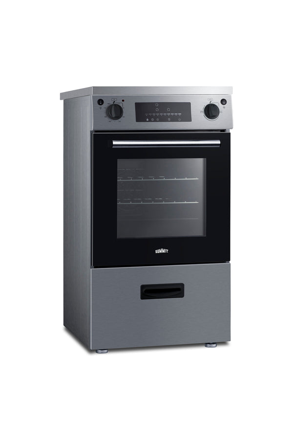 Summit REN20SS4 20" Wide Induction Range