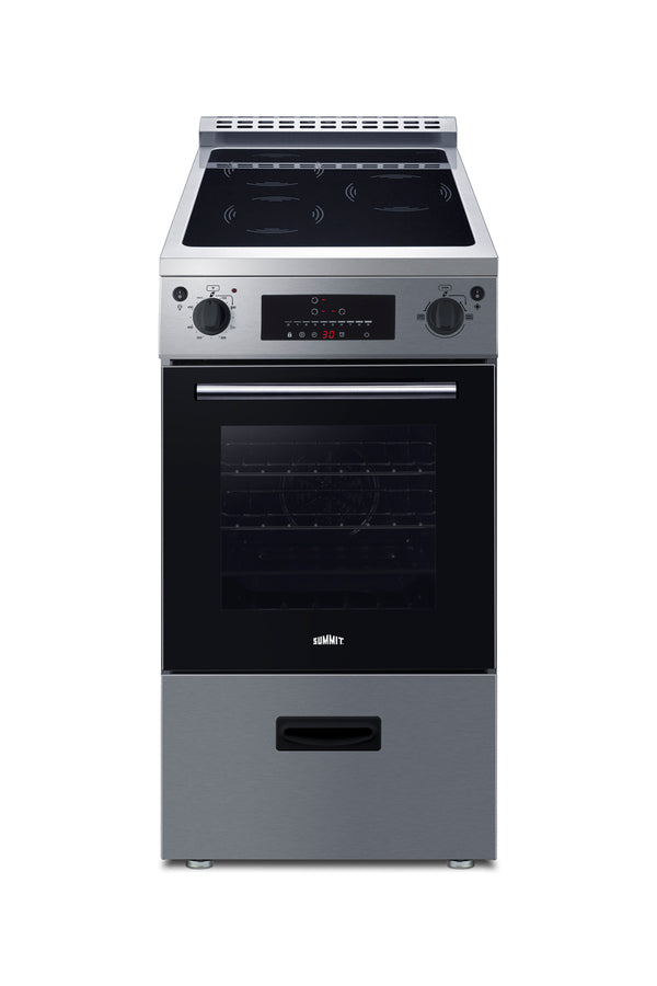 Summit REN20SS4 20" Wide Induction Range