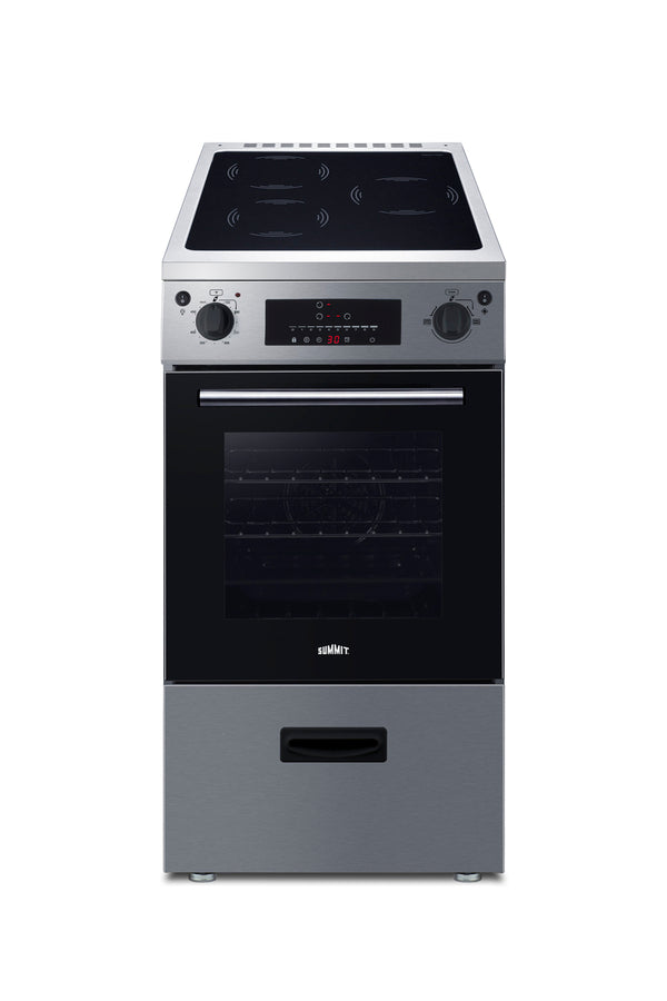 Summit REN20SS4 20" Wide Induction Range