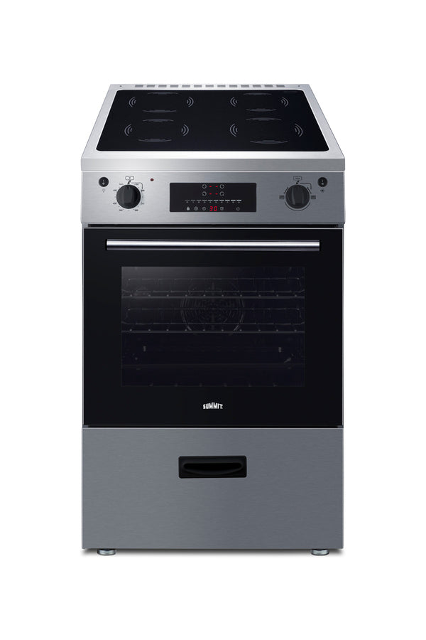 Summit REN24SS7 24" Wide Induction Range