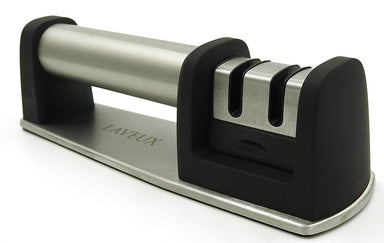 LAVEUX Home Essentials LAVEUX Professional Knife Sharpener Stainless Steel with Tungsten and Ceramic Coarse and Fine Honing. Revive Even the Dullest Knives Quickly and Easily. For All Straight Steel and Serrated Blades FREE SHIPPING!