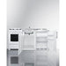 Summit Prefabricated Kitchens & Kitchenettes Summit 72" Wide All-in-One Kitchenette with Gas Range ACK72GASW