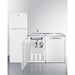 Summit Prefabricated Kitchens & Kitchenettes Summit 71" Wide All-In-One Kitchenette with Dishwasher ACKDW72
