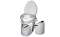 Nature's Head Composting Toilets and Supplies Nature's Head Composting Toilet with Standard Handle and Extra Liquids Bottle - Free Shipping  to lower 48 States