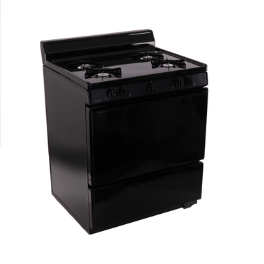 Premier Natural Gas Range/Stove Premier BFK100BP 30" Battery Ignition Black Range