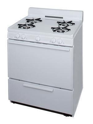 Premier Natural Gas Range/Stove Premier BFK100OP 30&quot; Battery Ignition Gas Range White CALL FOR AVAILABILITY