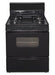 Premier Natural Gas Range/Stove Premier BFK5S9BP 30" Battery Ignition Gas Range with 5 Cooktop Burners and Griddle Black - CALL FOR AVAILABILITY