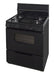Premier Natural Gas Range/Stove Premier BFK5S9BP 30" Battery Ignition Gas Range with 5 Cooktop Burners and Griddle Black - CALL FOR AVAILABILITY