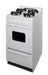 Premier Natural Gas Range/Stove Premier BHK5X0OP 20" Battery Ignition Gas Range with Sealed Burners White CALL FOR AVAILABILITY