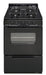 Premier Natural Gas Range/Stove Premier BJK5X0BP 24" Battery Ignition Black Range with 4 Variable Sealed Burners CALL FOR AVAILABILITY