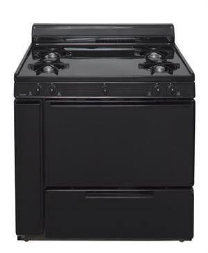 Premier Natural Gas Range/Stove Premier BLK100BP 36" Battery Ignition Gas Range Black CALL FOR AVAILABILITY