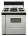 Premier Natural Gas Range/Stove Premier BLK5S9TP 36" Battery Ignition Gas Range with 5 Cooktop Burners and Griddle Biscuit with Black Trim CALL FOR AVAILABILITY