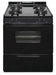 Premier Natural Gas Range/Stove Premier BMK5X0BP 30" Battery Ignition Gas Range with 4 Sealed Variable Burners Black CALL FOR AVAILABILITY