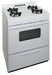 Premier Natural Gas Range/Stove Premier BMK5X0OP 30" Battery Ignition Gas Range with 4 Sealed Variable Burners White on White CALL FOR AVAILABILITY
