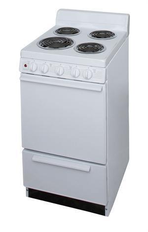 Premier Electric Range/Stove Premier EAK100OP 20" Electric Range White