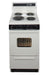 Premier Electric Range/Stove Premier EAK220TP 20" Electric Range Biscuit with Black Trim