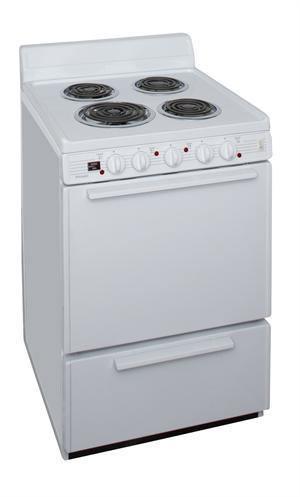Premier Electric Range/Stove Premier ECKL0HOP 24" Electric Range White on White