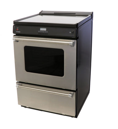 Premier Induction Range Premier ECN7XOBPX1 24" Induction Range Black with Stainless Steel