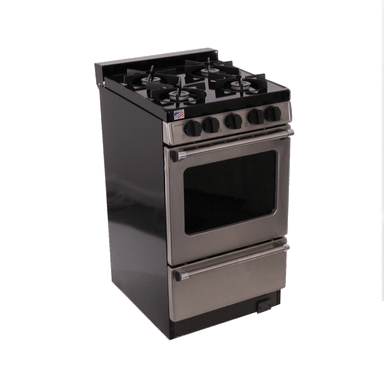 Premier Natural Gas Range/Stove Premier Pro Series P20B3102PS 20" Stainless Range with Battery Ignition