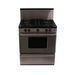 Premier Natural Gas Range/Stove Premier Pro Series P30B3202PS 30" Stainless Range with Battery Ignition