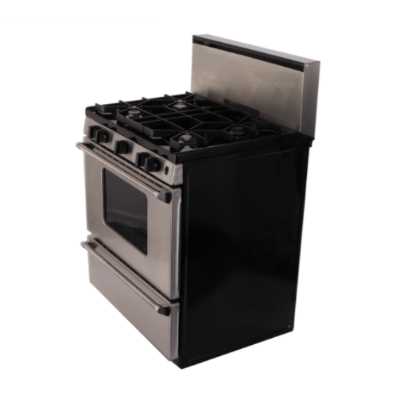 Premier Natural Gas Range/Stove Premier Pro Series P30B3202PS 30" Stainless Range with Battery Ignition
