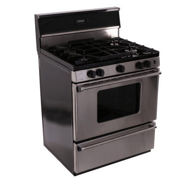 Premier Natural Gas Range/Stove Premier Pro Series P30S3402PS 30" Stainless Range with Electronic Ignition