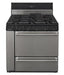 Premier Natural Gas Range/Stove Premier Pro Series P36S148BP 36" Electronic Ignition Gas Range with 6 Open Burners