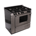 Premier Natural Gas Range/Stove Premier Pro Series P36S3182PS 36" Stainless Gas Range with Electronic Ignition