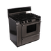 Premier Natural Gas Range/Stove Premier Pro Series P36S3482PS 36" Stainless Gas Range with Electronic Ignition
