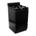Premier Natural Gas Range/Stove Premier SAK100BP 20" Electronic Ignition Gas Range Black