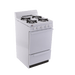 Premier Natural Gas Range/Stove Premier SAK100OP 20" Electronic Ignition Gas Range White