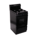 Premier Natural Gas Range/Stove Premier SAK220BP 20" Electronic Ignition Gas Range Black