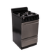 Premier Natural Gas Range/Stove Premier SAK600BP 20" Electronic Ignition Gas Range Black with Stainless Steel