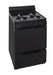 Premier Natural Gas Range/Stove Premier SCK100BP 24" Electric Ignition Black Gas Range