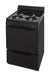 Premier Natural Gas Range/Stove Premier SCK100BP 24" Electric Ignition Black Gas Range