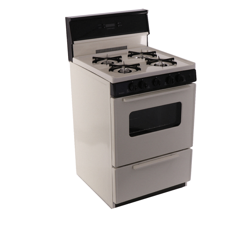Premier Natural Gas Range/Stove Premier SCK240TP 24" Biscuit Electronic Ignition Gas Range
