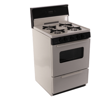 Premier Natural Gas Range/Stove Premier SCK240TP 24" Biscuit Electronic Ignition Gas Range