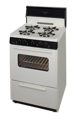 Premier Natural Gas Range/Stove Premier SCK240TP 24" Biscuit Electronic Ignition Gas Range