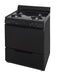 Premier Natural Gas Range/Stove Premier SFK100BP 30" Black Electronic Ignition Gas Range