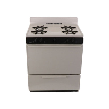 Premier Natural Gas Range/Stove Premier SFK100TP 30" Biscuit Electronic Ignition Gas Range