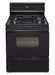 Premier Natural Gas Range/Stove Premier SFK249BP 30" Electronic Ignition Gas Range with 5 Cooktop Burners and Griddle Black on Black