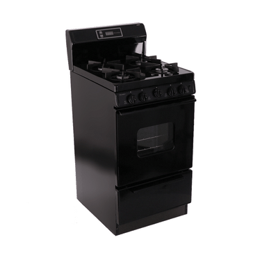 Premier Natural Gas Range/Stove Premier SHK220BP 20" Electronic Ignition Gas Range with Sealed Burners  - Black