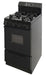 Premier Natural Gas Range/Stove Premier SHK220BP 20" Electronic Ignition Gas Range with Sealed Burners  - Black