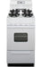 Premier Natural Gas Range/Stove Premier SHK220OP 20" Electronic Ignition Gas Range with Sealed Burners - White