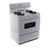 Premier Natural Gas Range/Stove Premier SMK240OP 30" Electronic Ignition Gas Range with 4 Sealed Variable Burners White