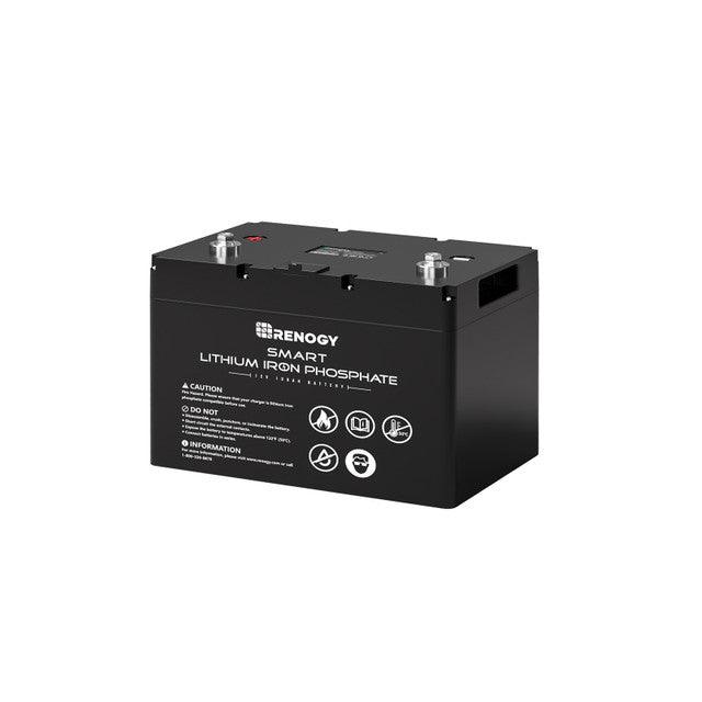 Renogy Solar Batteries Renogy 12V 100Ah Smart Lithium Iron Phosphate Battery